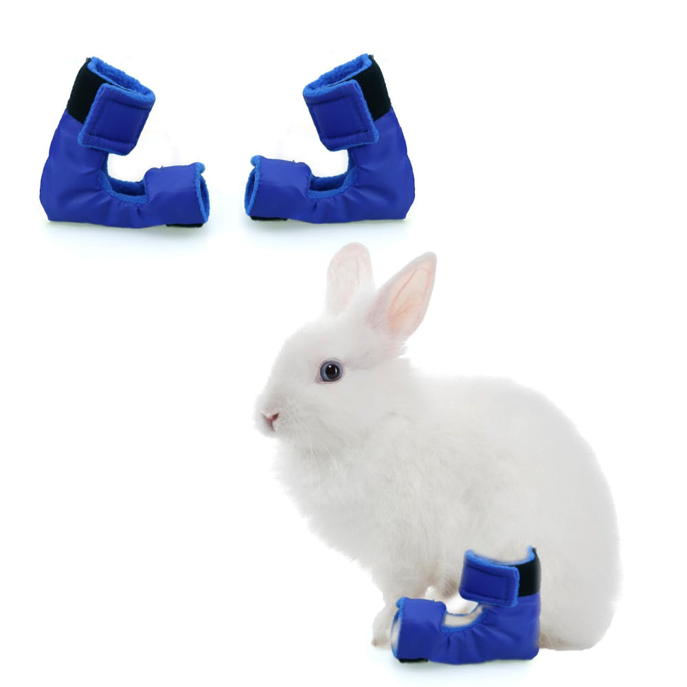 Chaussettes vomvomp imperméables pour lapin protégeant les pattes.