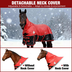 Vortexain tissu 1600D imperméable et robuste pour l'extérieur.