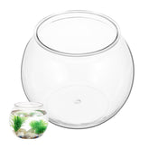 VOSAREA bol poisson plastique 11 L, transparence parfaite pour observer le mini-écosystème