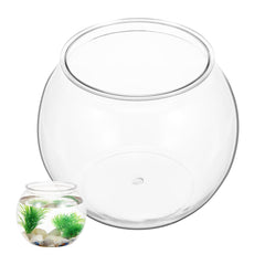 VOSAREA bol poisson plastique 11 L, transparence parfaite pour observer le mini-écosystème