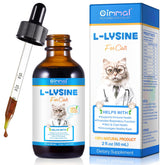 Flacon VOSIFSDIY Lysine pour chats, 60 ml, prêt au dosage et soutien immunitaire.