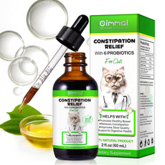 VOSIFSDIY Chat gouttes bouteille – potentiel soulagement de la constipation