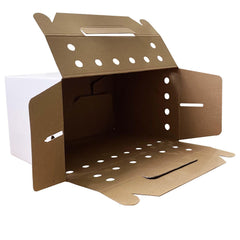 Boîte Vowcarol pour hamster — transport sûr et montage rapide.