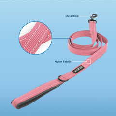 Laisse Voyager Best Pet Supplies en nylon épais, prête pour les longues balades.