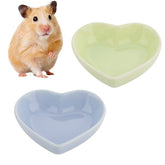 Bol en céramique VTurboWay pour hamster, anti-renversement vert offrant stabilité au repas