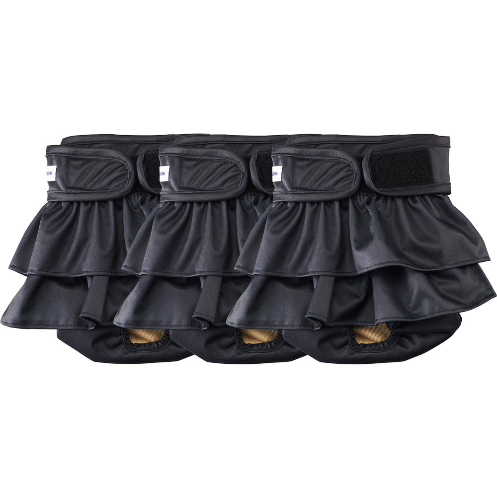 Couches lavables VUNCESSIN pour chienne femelle, pack de 3, économique et écologique.