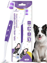 VVHOMIFE brosse chien double tête et brins 60° pour un nettoyage en profondeur.
