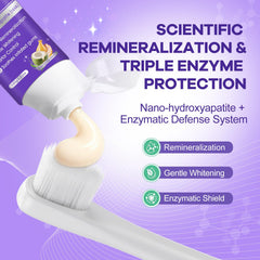 VVHOMIFE dentifrice nHA 6% – séance de brossage simple pour animaux.