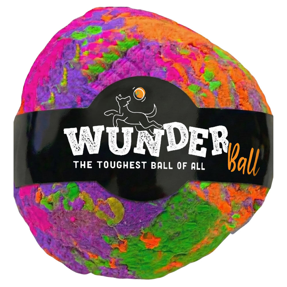 WACKYwalk'r WUNDERball balle-tourbillon grande, rebond imprévisible pour chiens actifs.