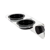 Étagère magnétique WACOOL pour reptiles avec six tasses incluses, pratique et polyvalente.