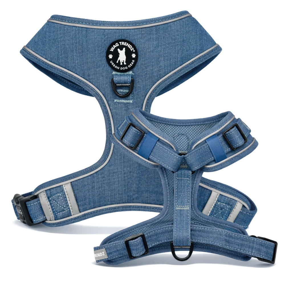 Wag Trendz harnais XS clip avant anti-traction pour limiter les tirages.