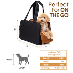 wagfur sac petite-chien poches organisantes pour essentiels en déplacement