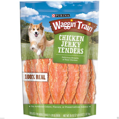 Friandises Waggin' Train jerky de poulet torsades, récompense savoureuse pour chiens actifs