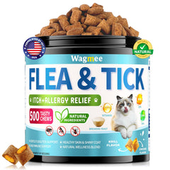Wagmee chat: flacon-traitement pelage, soutien quotidien du pelage.