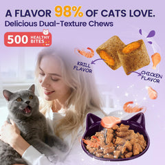 Wagmee croquettes probiotiques chat : soutien digestif et équilibre intestinal