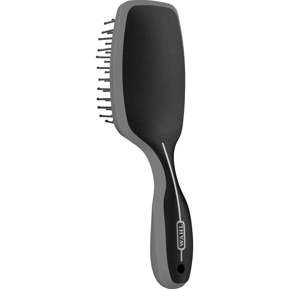 Brosse Wahl pour crinière et queue du cheval, démêle en douceur et facilite le braidage.