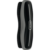Brosse Wahl Stiff Body noir pour cheval, nettoyage efficace du pelage.