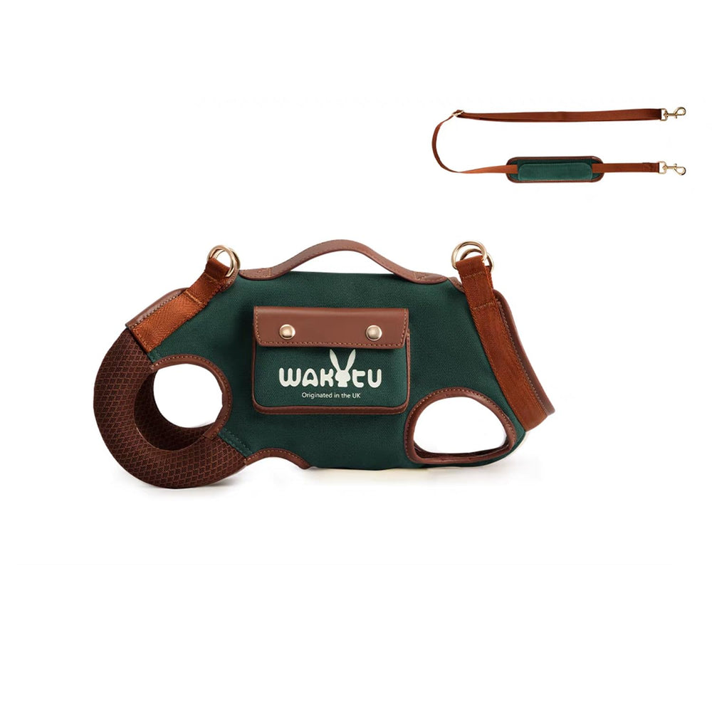 Harnais Wakytu levage vert, portage ergonomique et confortable.