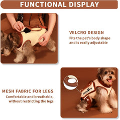 Harnais Wakytu pour chien, poche gourde pour friandises