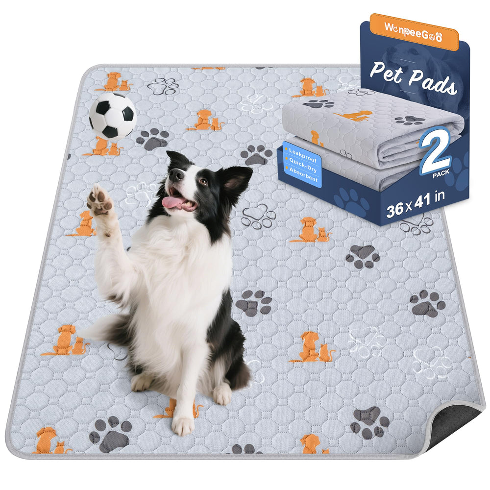 WanpeeGoo tapis-pipi-chien-absorbant-reutilisable offre absorption élevée pour l'entraînement.