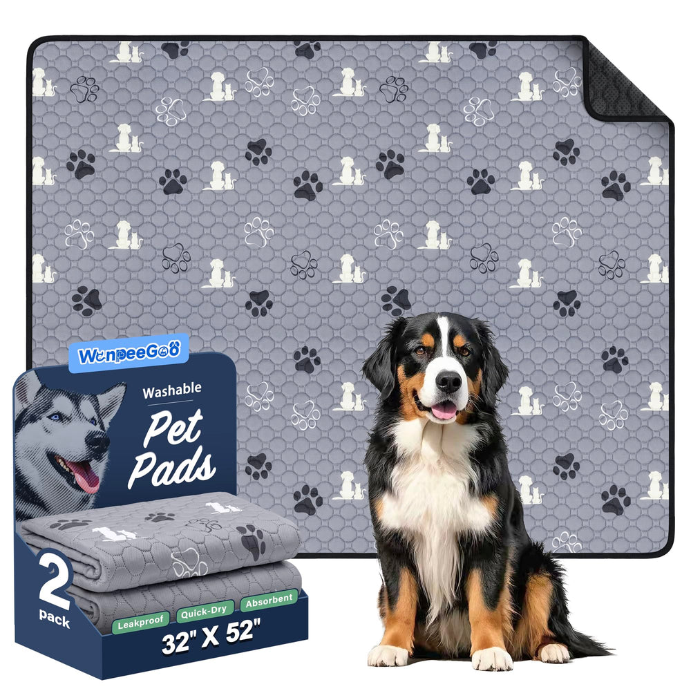 WanpeeGoo tapis absorbant chien 32x52: grande surface pour propreté durable.