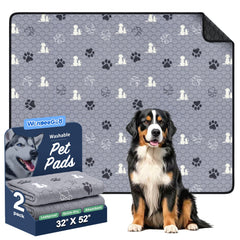 WanpeeGoo tapis absorbant chien 32x52: grande surface pour propreté durable.