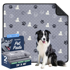 WanpeeGoo tapis-pipi réutilisable 24x48, pratique pour l'entraînement.
