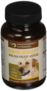 Wapiti Labs, bouteille mobilité chien senior, soutien articulations potentiel