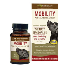 Wapiti Labs Mobilité chien – capsules EVA pour soutenir les articulations.