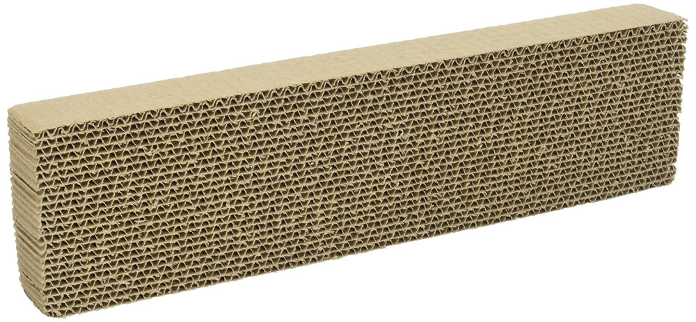 Ware Manufacturing Tapis-grattage carton 2-pack avec herbe à chat, idéal pour l'amusement quotidien.