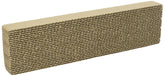 Ware Manufacturing Tapis-grattage carton 2-pack avec herbe à chat, idéal pour l'amusement quotidien.