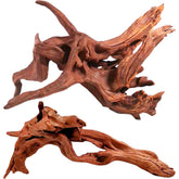 WDEFUN bois flotté naturel - décor d'aquarium, duo 10-14 pouces, structure naturelle pour poissons.