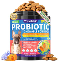 WEALLIN Probiotiques Chien – emballage pratique pour le quotidien