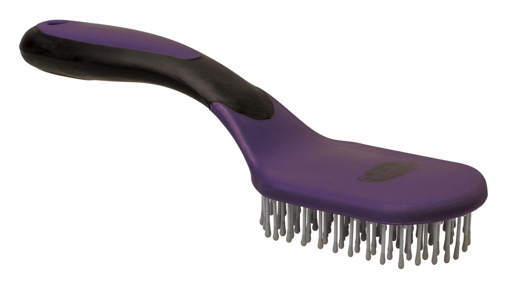 Brosse Weaver Leather pour crinière et queue, démêle en douceur et améliore l'éclat.
