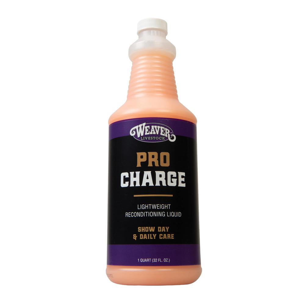 Weaver Livestock ProCharge: bouteille de réconditioning pour crinière et robe, nourrissant et revitalisant.