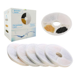 Filtres de remplacement WECATION pour Catit Flower fontaine – purification et goût frais.