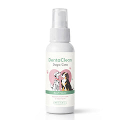Weershun Dentaclean Spray, bouteille 100 ml, haleine fraîche chez chiens et chats.