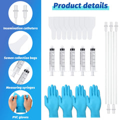 Weewooday kit insemination chien, seringues sans aiguilles pratiques