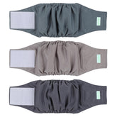 Wegreeco bandeau ventre chien motif chic 1, protège les sols tout en restant confortable.