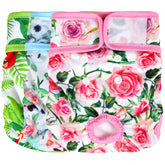 Wegreeco couches-pour-chien lavables imprimé floral – confort durable pour grand chien.