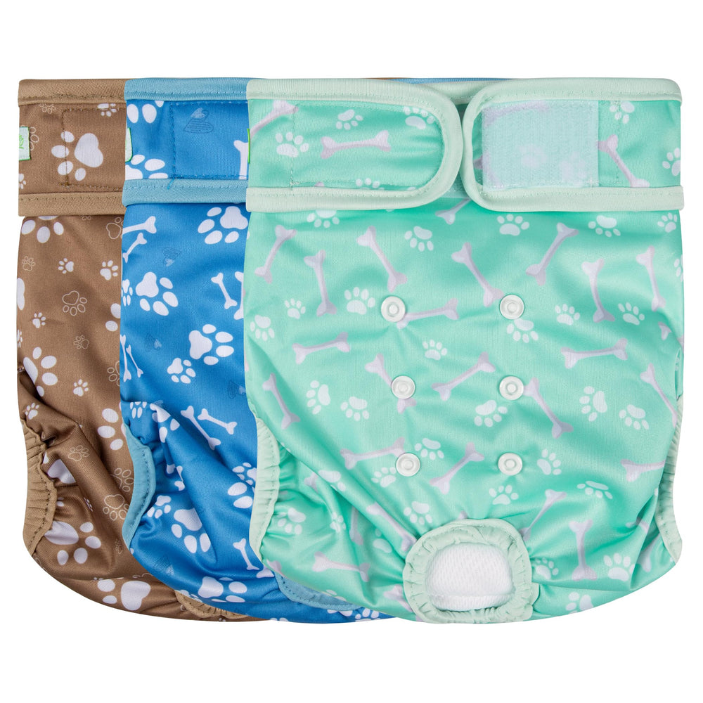Wegreeco couches lavables pour chienne femelle: mesure-taille pour ajustement optimal