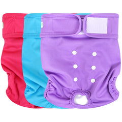 Wegreeco ensemble-3-culottes-chien : protection durable pour chiens lors des sorties.