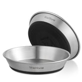 Bol Wellbro en inox anti-glisse pour chats, stabilité pendant les repas.