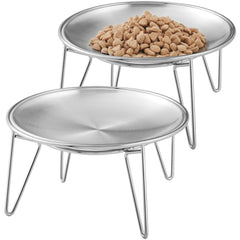 Wellbro gamelles élevées pour chats ensemble pratique pour repas confortables