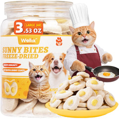 Emballage Wellix SunnyBites pratique pour récompenser chien ou chat