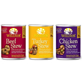 Wellness ragout sans cereales boeuf, repas humide savoureux pour chien adulte.