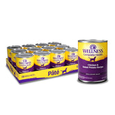 Wellness Complete Health: boite pate poulet et patate douce, repas complet pour chien.