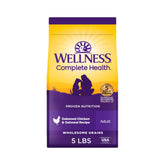 Wellness Complete Health pour chien, emballage pratique pour la fraîcheur.