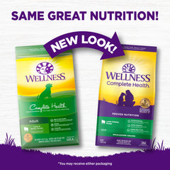 Wellness Complete Health croquettes adultes orge: énergie durable et digestion.