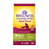 Wellness Complete Health croquettes petit chien adulte dinde et riz brun, soutien du poids.